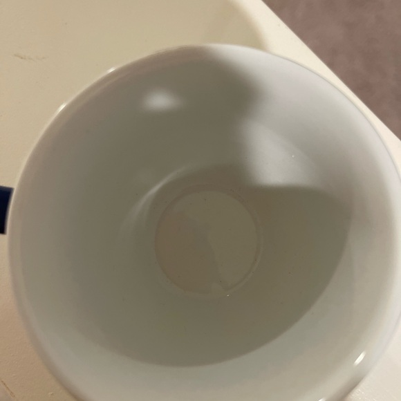 Bombay Company Tea Cup Arabesque Tile Cobalt Blue/White w/Silver Accent - 9 each - Picture 5 of 5